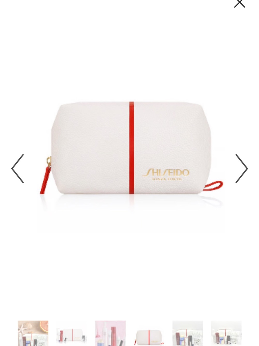 Shiseido Gift Set with Travel Bag NWT